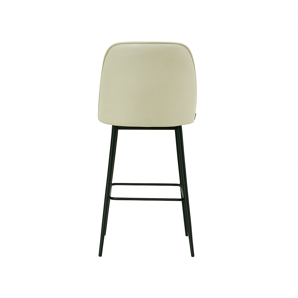 Scaun bar piele naturala ALBASTRA | model FOX