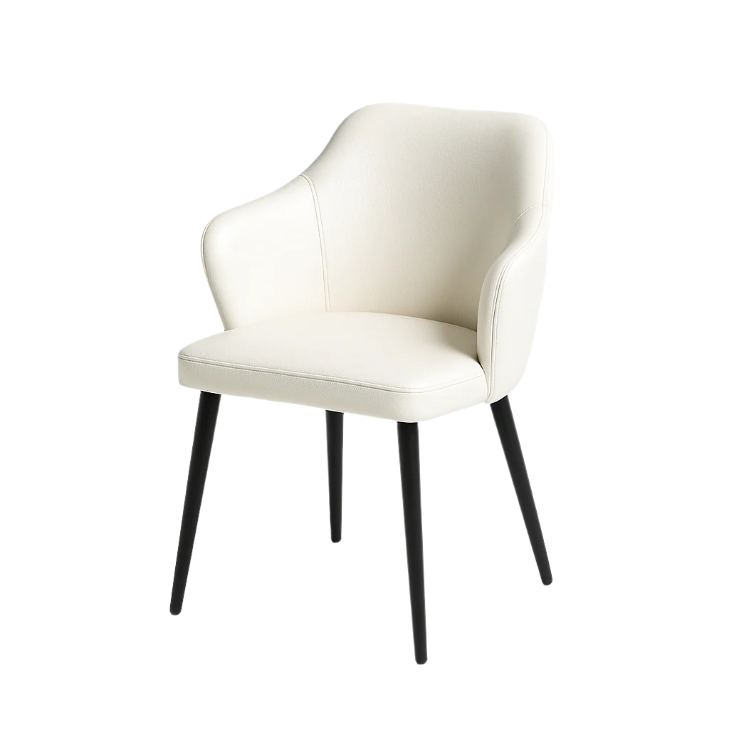 Scaun piele NEAGRA | model ZEUS