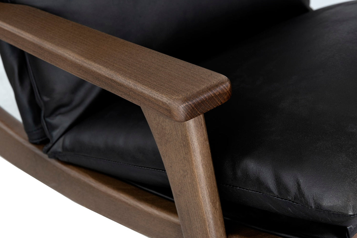 Fotoliu piele cu brate | model ALDO F