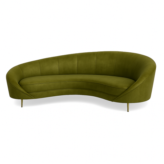 Canapea YAN catifea VERDE