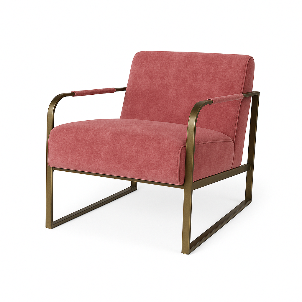 Fotoliu catifea ROSIE model MARCELO