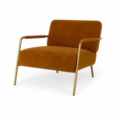 Fotoliu catifea MARO | model RUSO