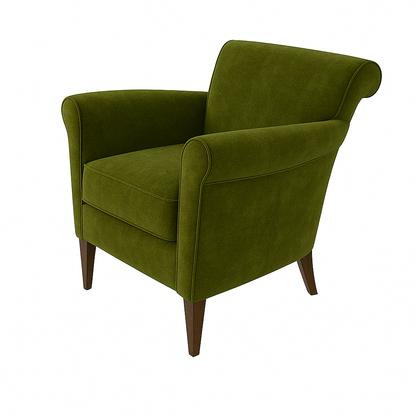 Fotoliu catifea VERDE | model TALI