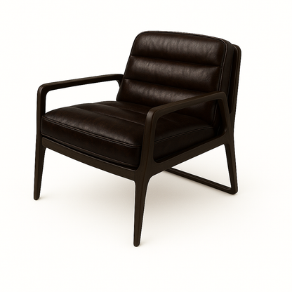 Fotoliu piele MARO INCHIS | model DARI