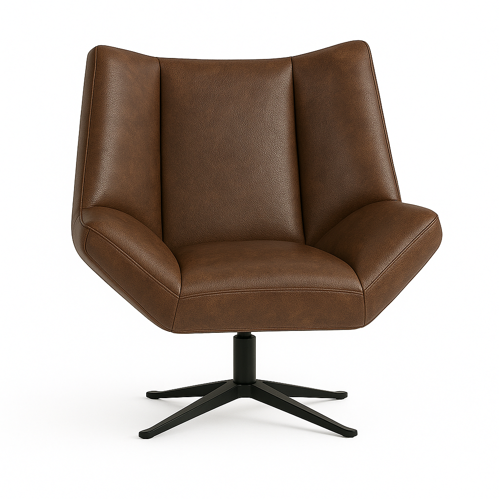 Fotoliu piele TAUPE | model STEA