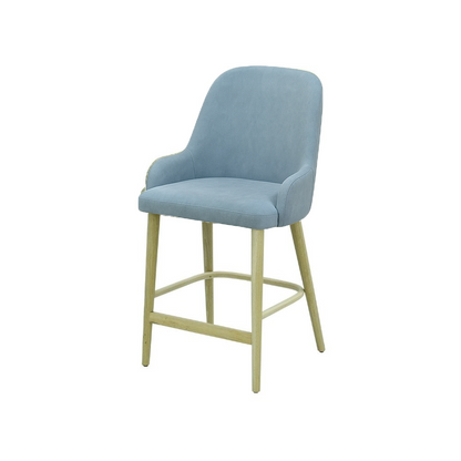 Scaun bar catifea TURCOAZ | model ROCCO