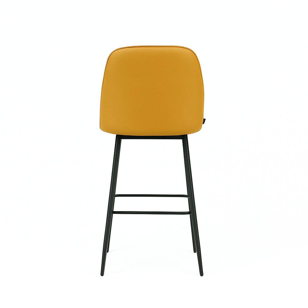 Scaun bar piele naturala ALBASTRA | model FOX