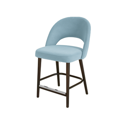 Scaun bar catifea ALBASTRA | model EXPRES