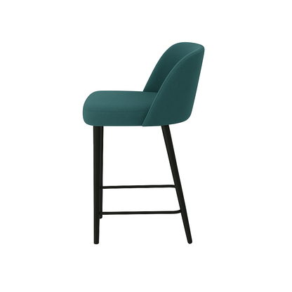 Scaun insula catifea ALBASTRA | model IVA