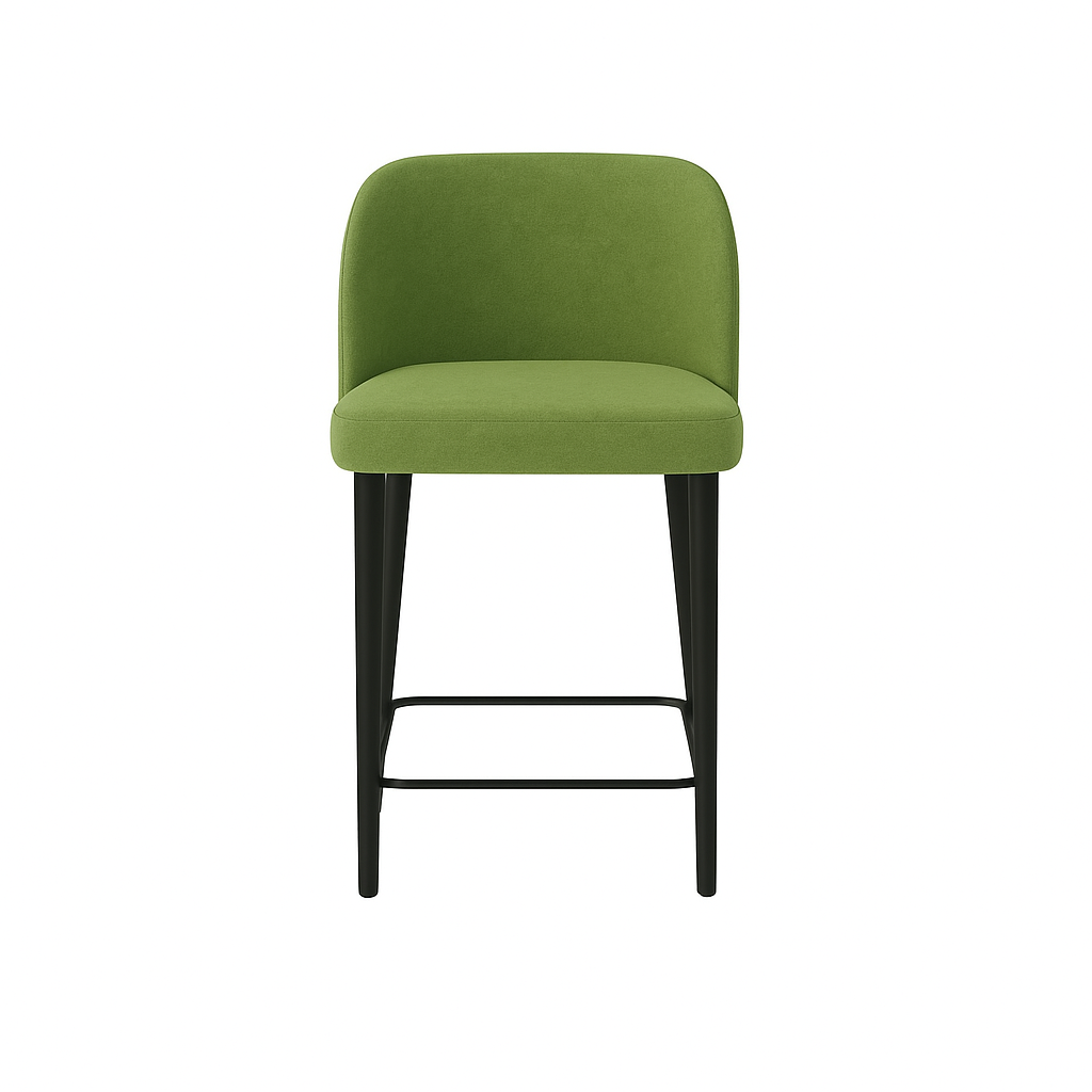 Scaun insula catifea ALBASTRA | model IVA