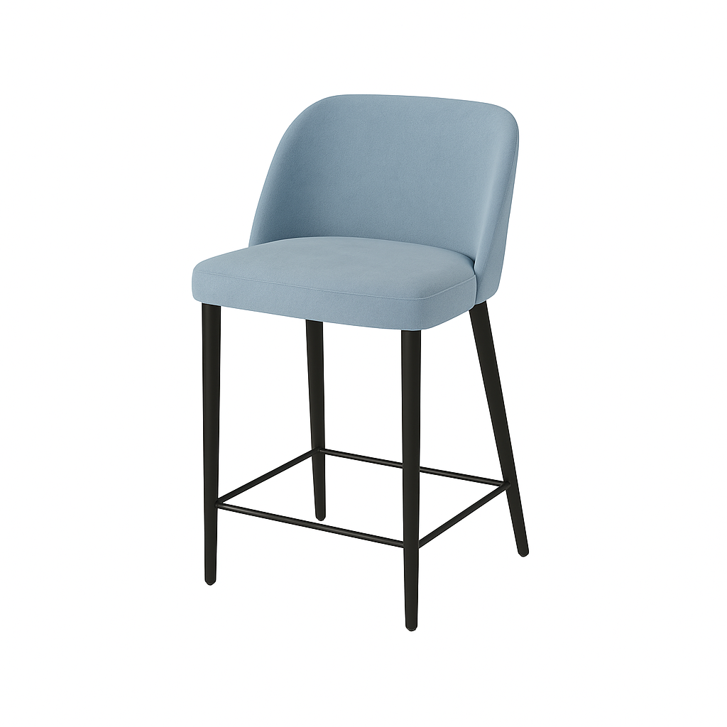 Scaun insula catifea ROZ | model IVA