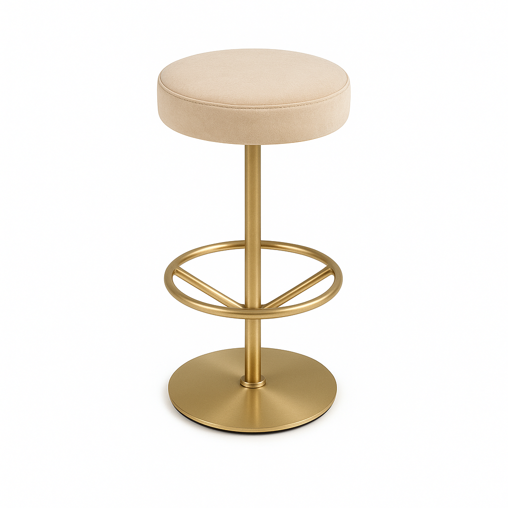 Scaun bar catifea BEJ  model JANA