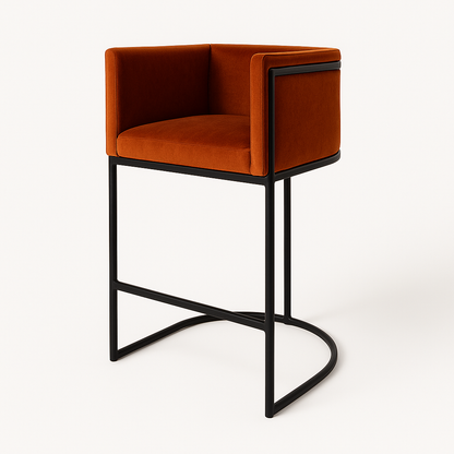 Scaun bar catifea MARO| model NINO