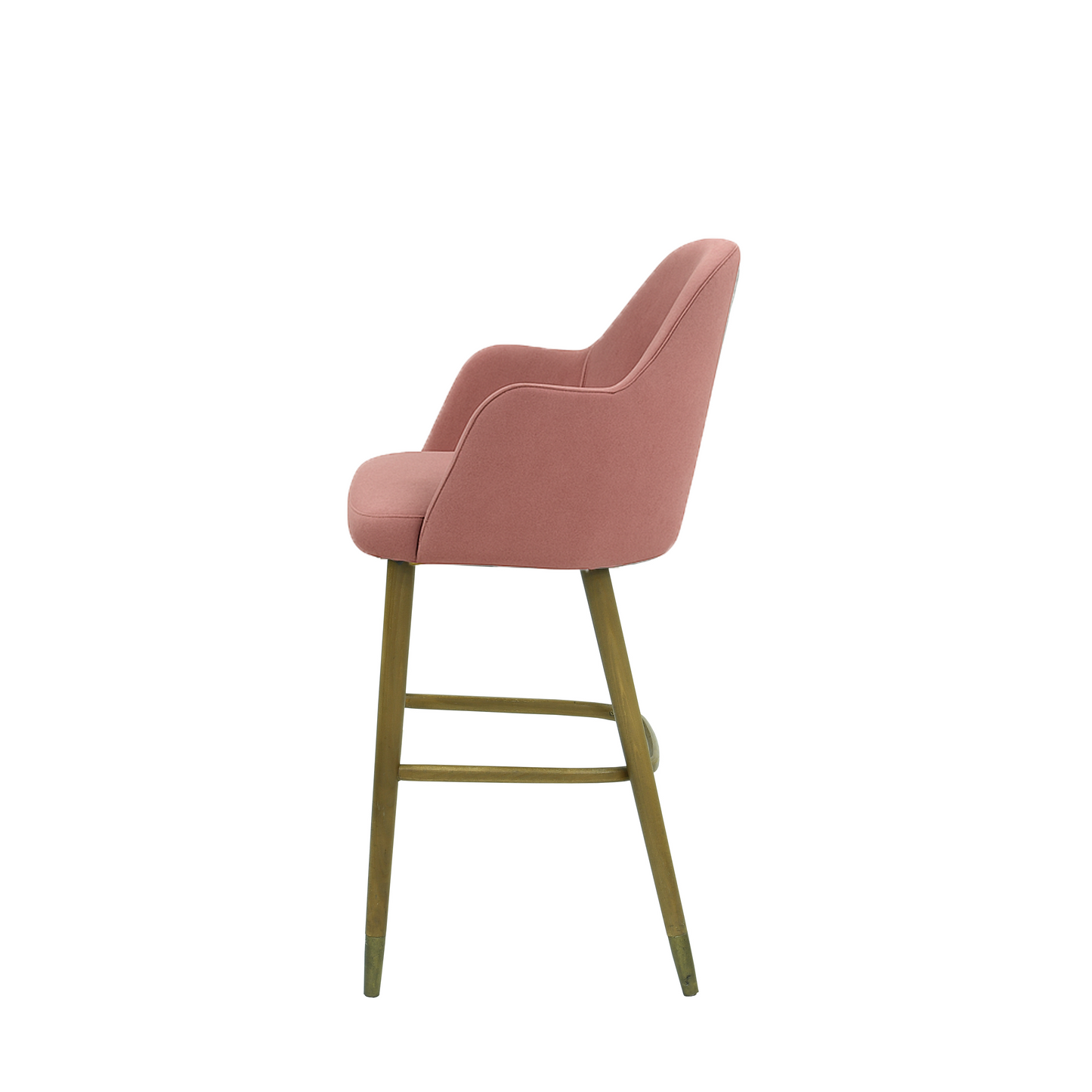 Scaun bar catifea TURCOAZ | model PINO