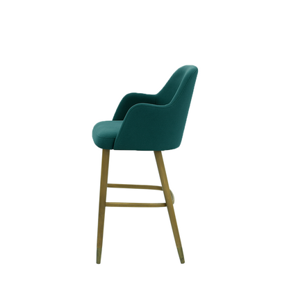 Scaun bar catifea BEJ | model PINO