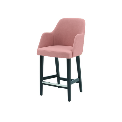 Scaun bar catifea ALBASTRA | model PINO