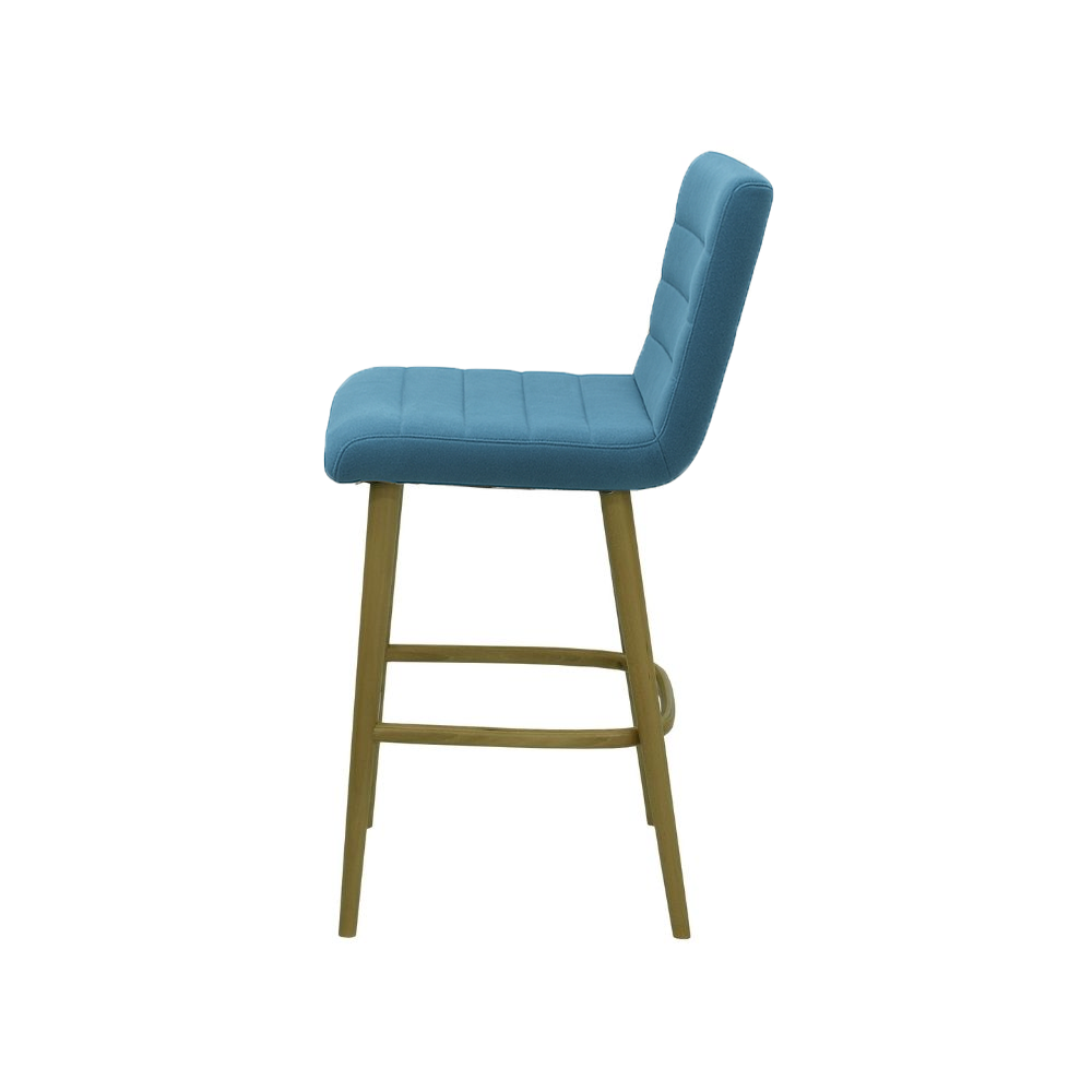 Scaun insula catifea ALBASTRA | model RIGA