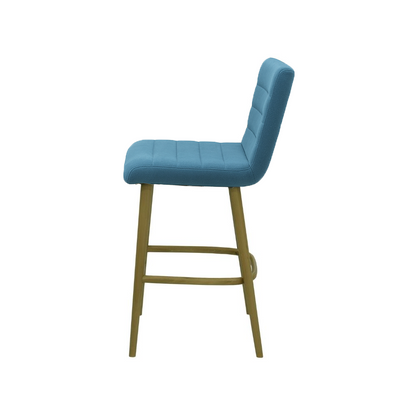 Scaun insula catifea ALBASTRA | model RIGA