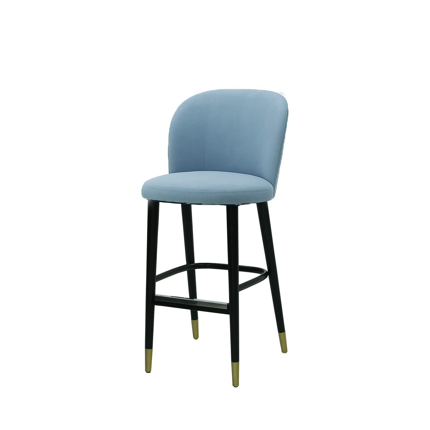 Scaun bar catifea ROZ | model SAM