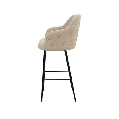 Scaun bar catifea | model TEONA