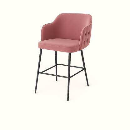 Scaun bar catifea | model TEONA