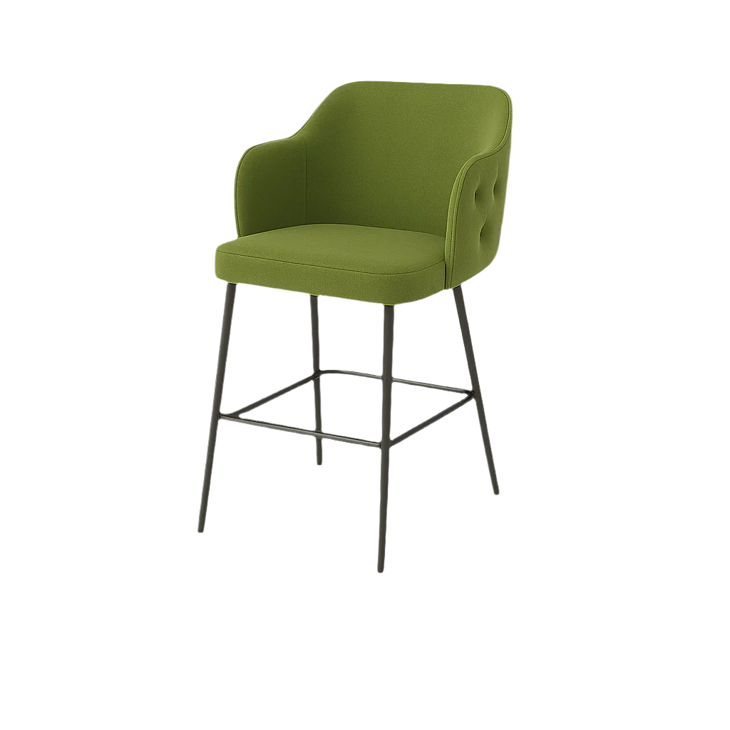 Scaun bar catifea TURCOAZ | model TEONA