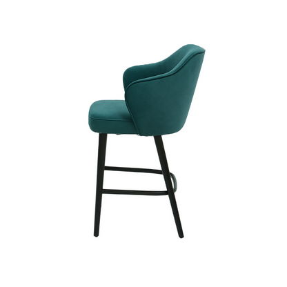 Scaun bar catifea BORDO | model ZEUS