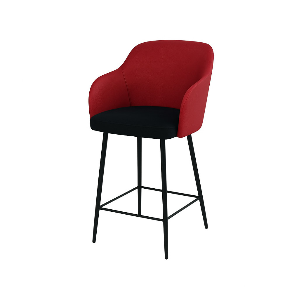 Scaun bar piele BEJ | model ALEX