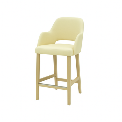 Scaun bar piele naturala | model APRIL