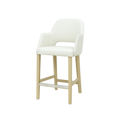 Scaun bar piele ALBA | model APRIL