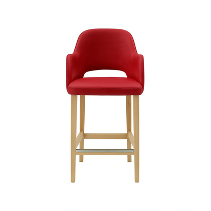 Scaun bar piele MARO | model APRIL