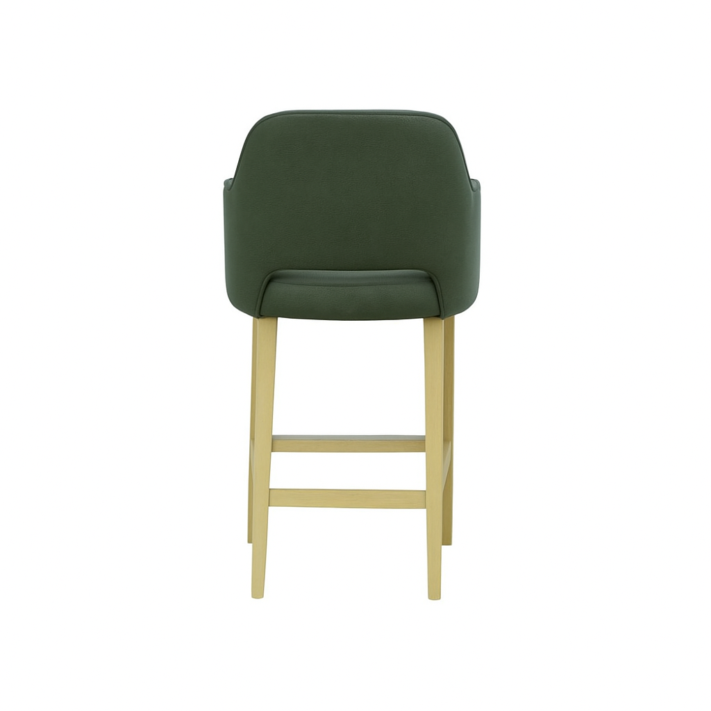 Scaun bar piele naturala | model APRIL