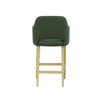 Scaun bar piele GALBENA | model APRIL