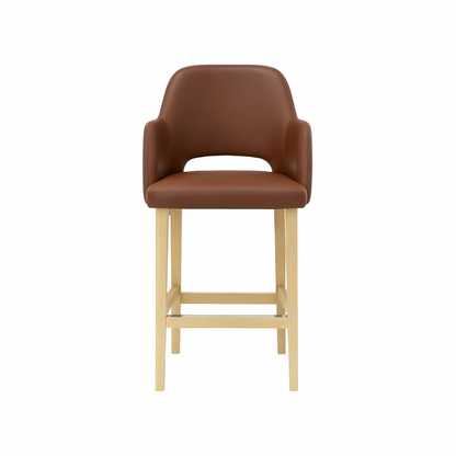 Scaun bar piele ROSIE | model APRIL