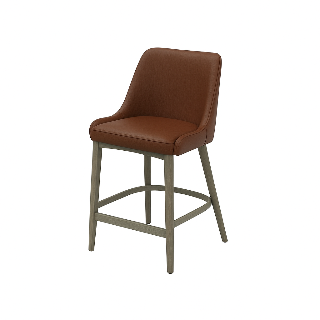 Scaun bar piele naturala | model DINING G