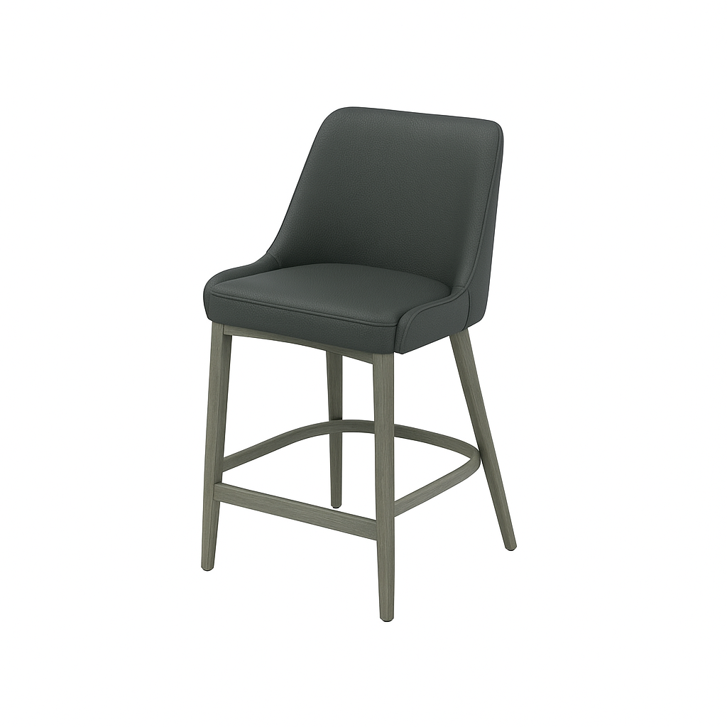 Scaun bar piele ROSIE | model GINA