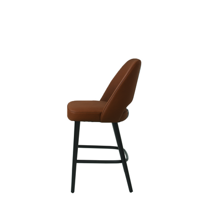 Scaun bar piele ALBASTRA | model GABE