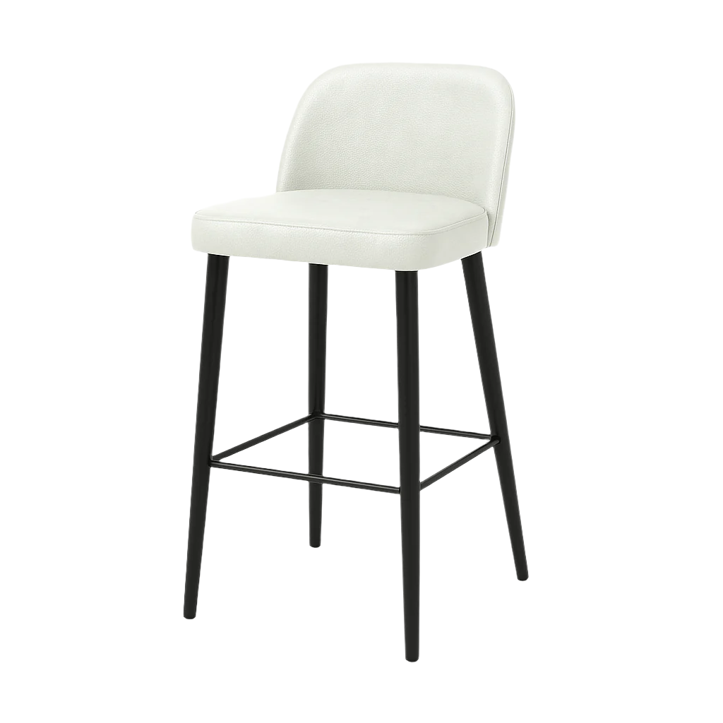 Scaun bar piele GALBENA | model IVA