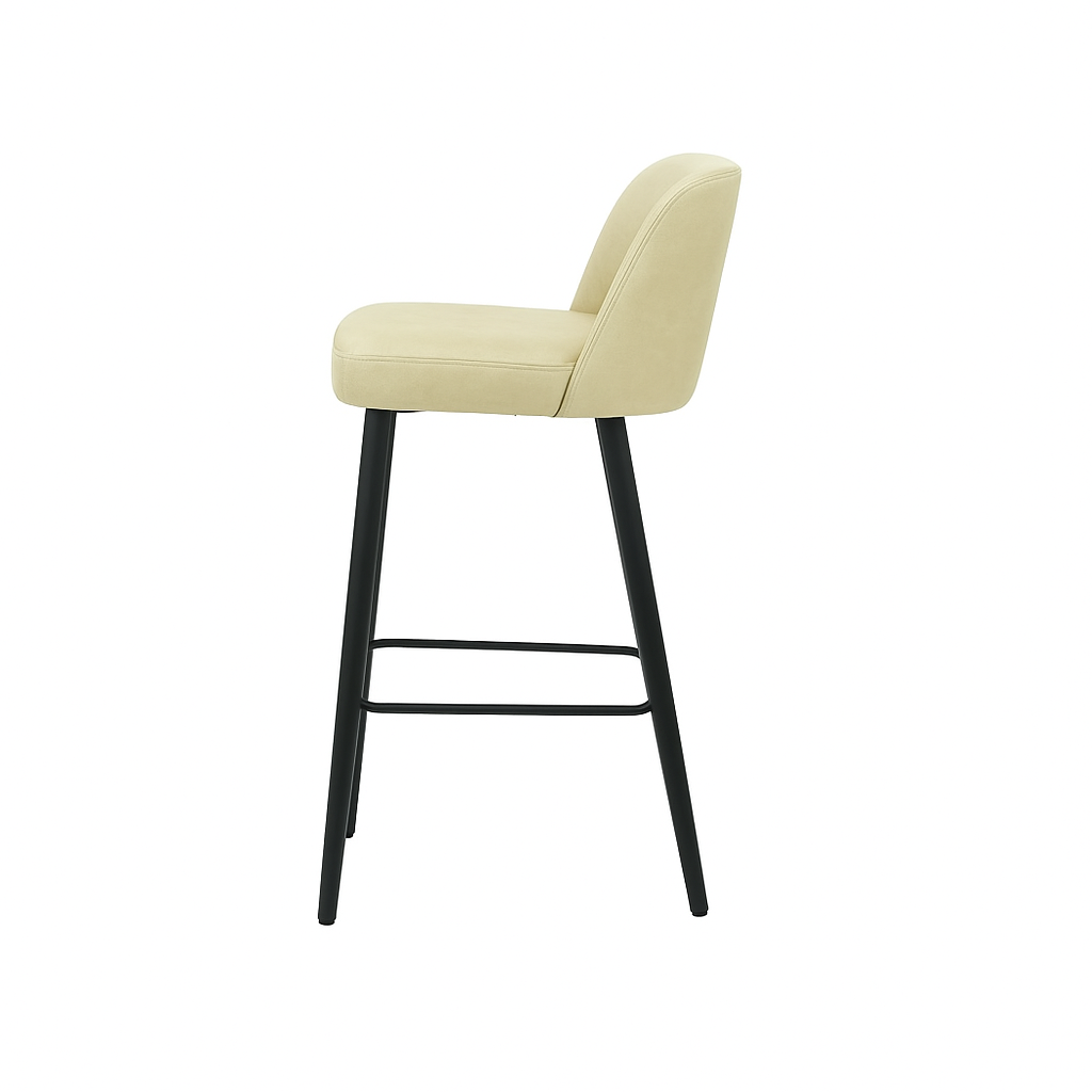 Scaun bar piele BEJ | model IVA