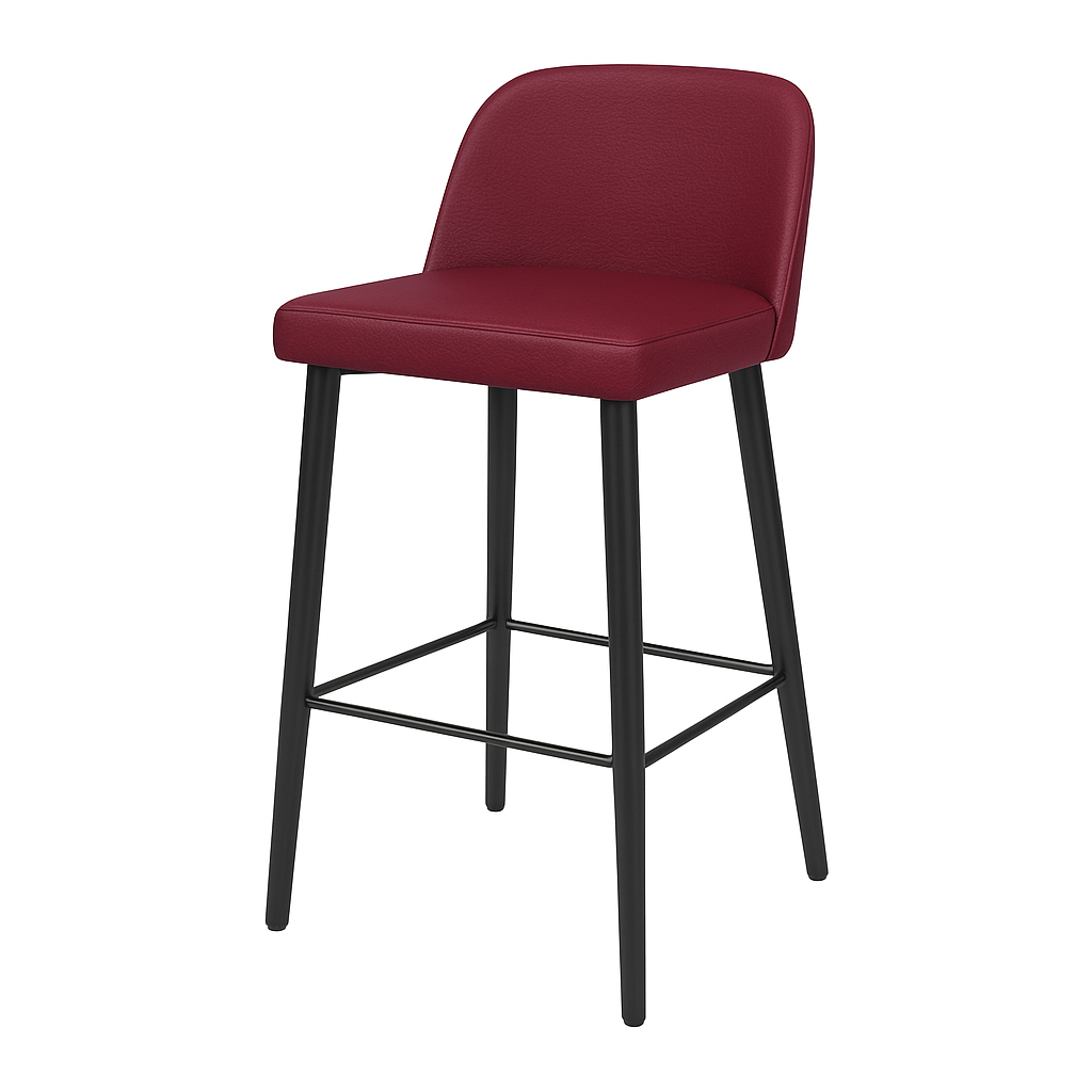 Scaun bar piele BEJ | model IVA