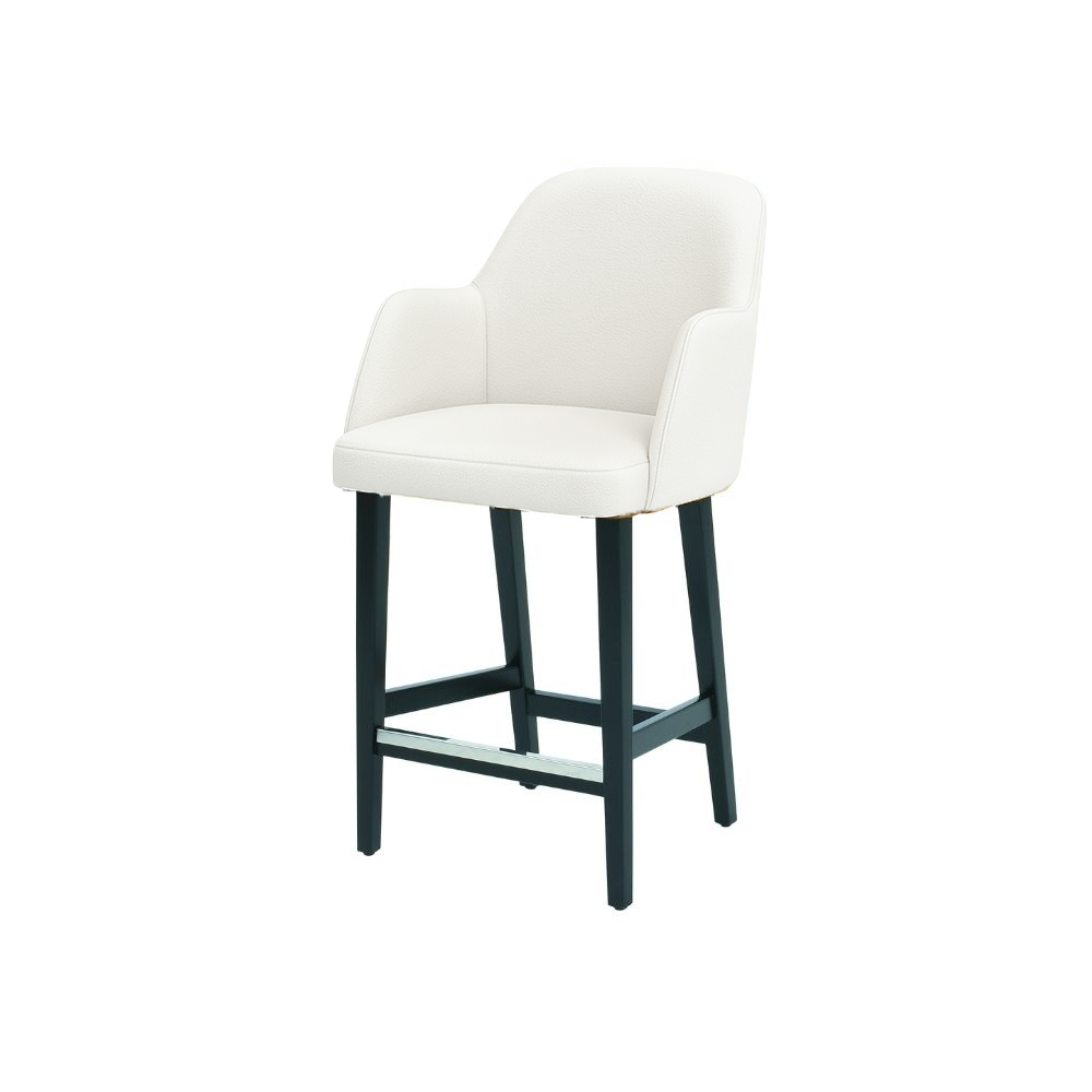 Scaun de bar piele BORDO | model PINO