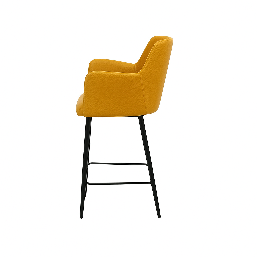 Scaun bar piele ALBA | model SIGMA