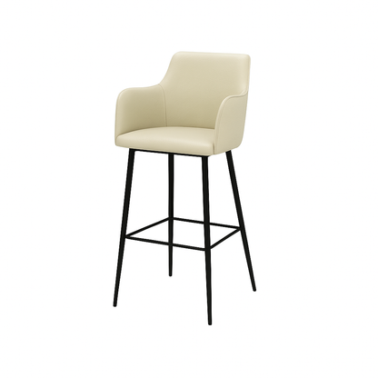 Scaun bar piele GALBENA | model SINDY