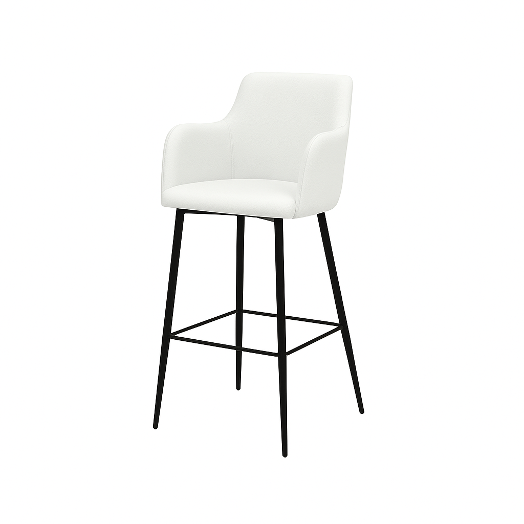 Scaun bar piele ALBASTRA | model SINDY