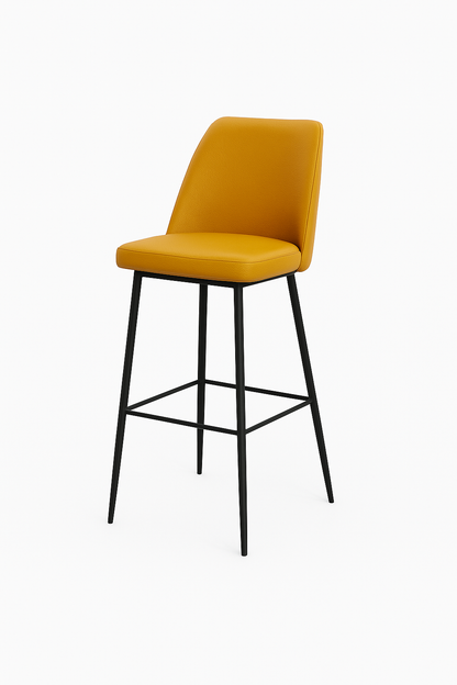 Scaun bar piele ALBA | model SOLO