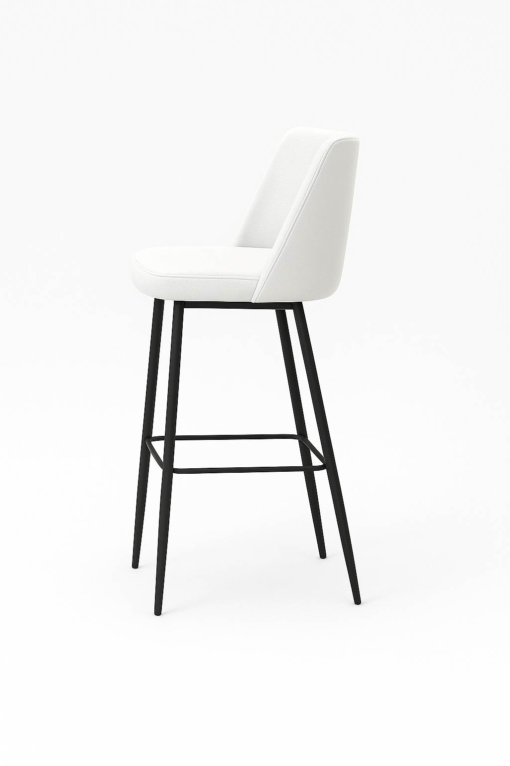 Scaun bar piele ALBA | model SOLO