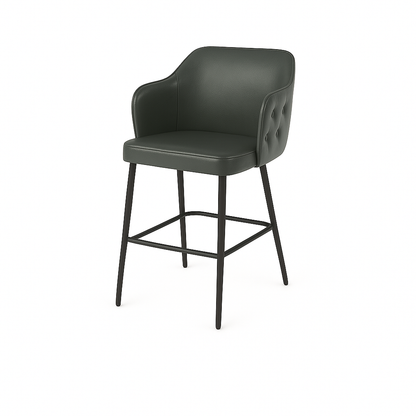 Scaun bar piele BEJ | model TEONA