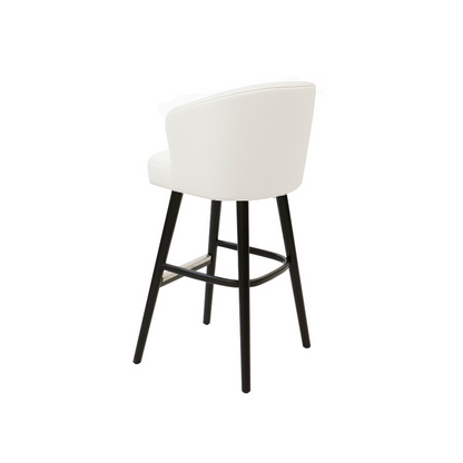 Scaun bar piele VERDE | model BRUNO