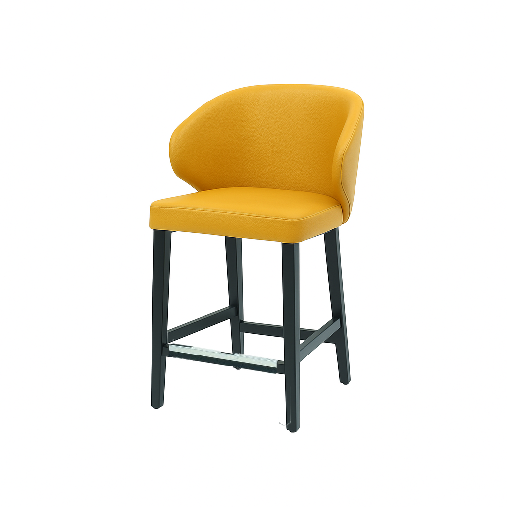 Scaun bar piele naturala MARO | model CAPRICE