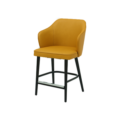 Scaun bar piele VERDE | model ZEUS